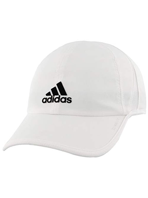 Men's Superlite Relaxed Adjustable Performance Cap, White/Black, ONE SIZE