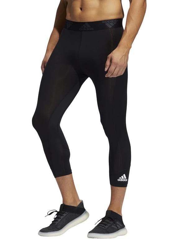 Men's Techfit 3/4 Tight Pant, Black, Large