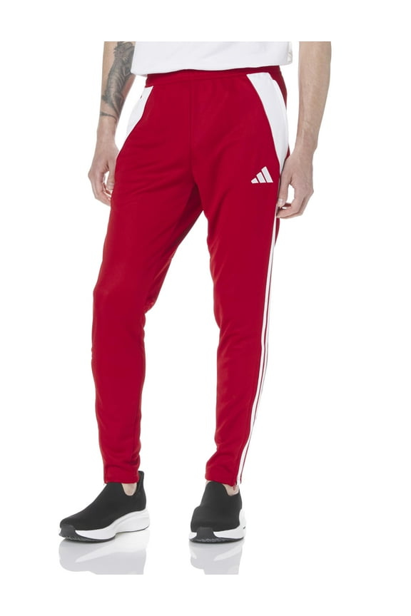 Men's Tiro 24 Training Pants, Team Power Red/White