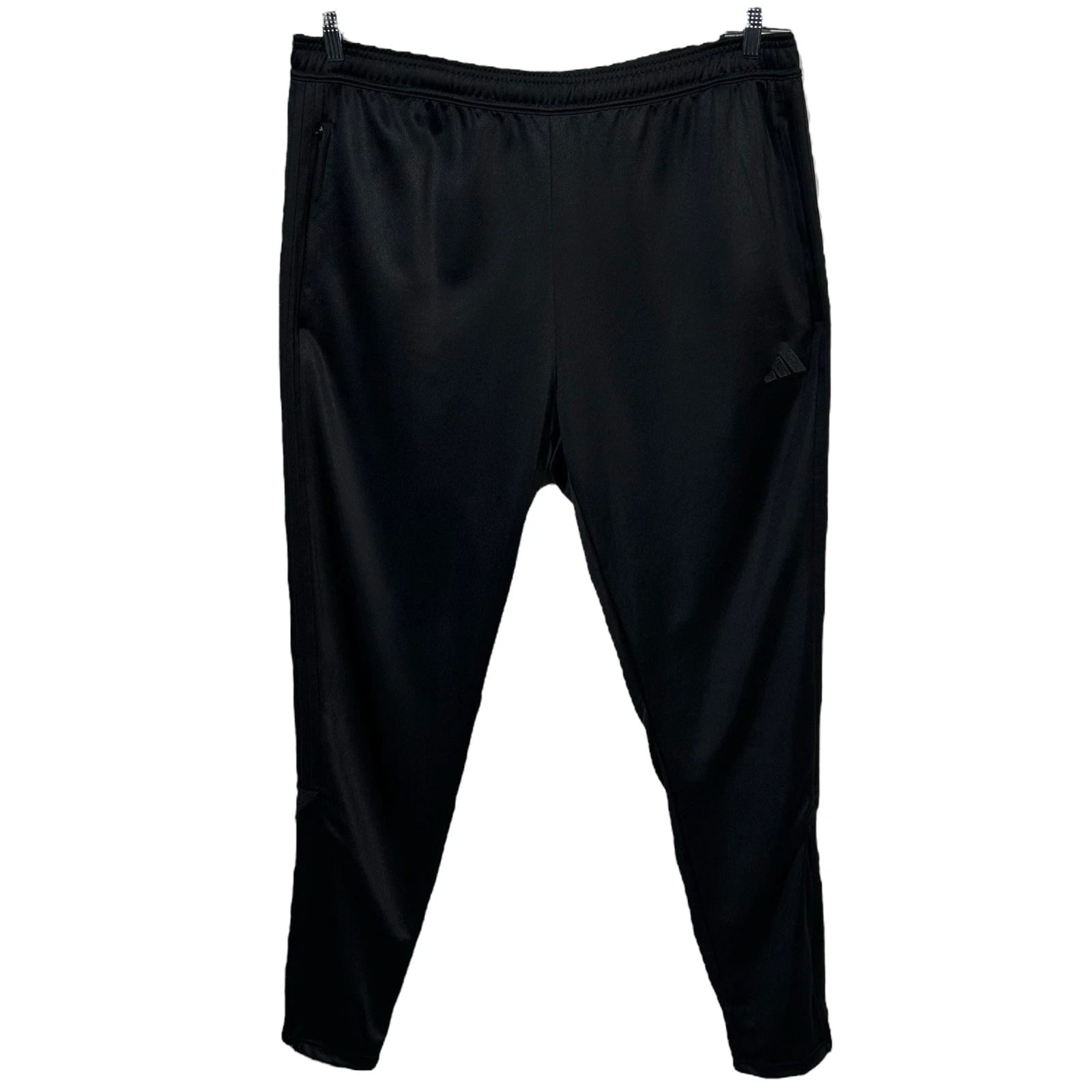 adidas Men’s Tiro23 League Track Pants Size 2XT2 (40x34") Black Zippered Pockets