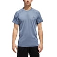 thumbnail image 1 of adidas Men's Training Essentials Raglan Tech Tee,Raw Steel/Carbom, Med, 1 of 4