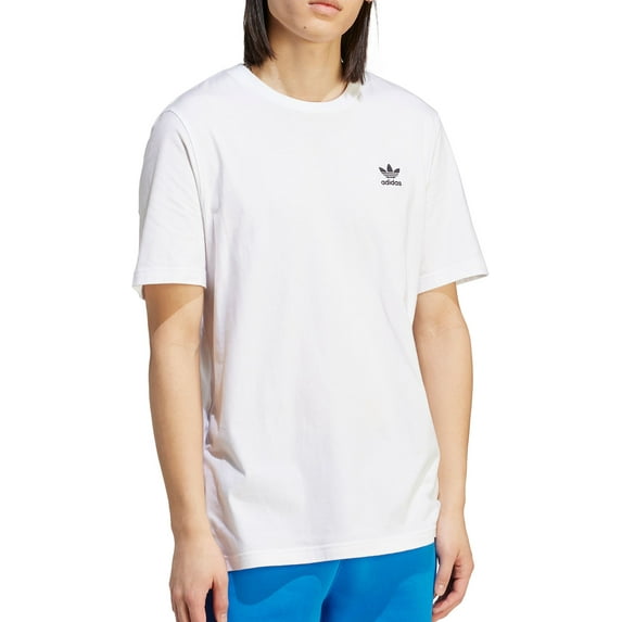 adidas Men's Trefoil Essentials Short Sleeve T-Shirt (White, XXL)