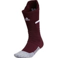 thumbnail image 1 of adidas Men's adizero Football Crew Socks (Team Maroon/White, L), 1 of 8