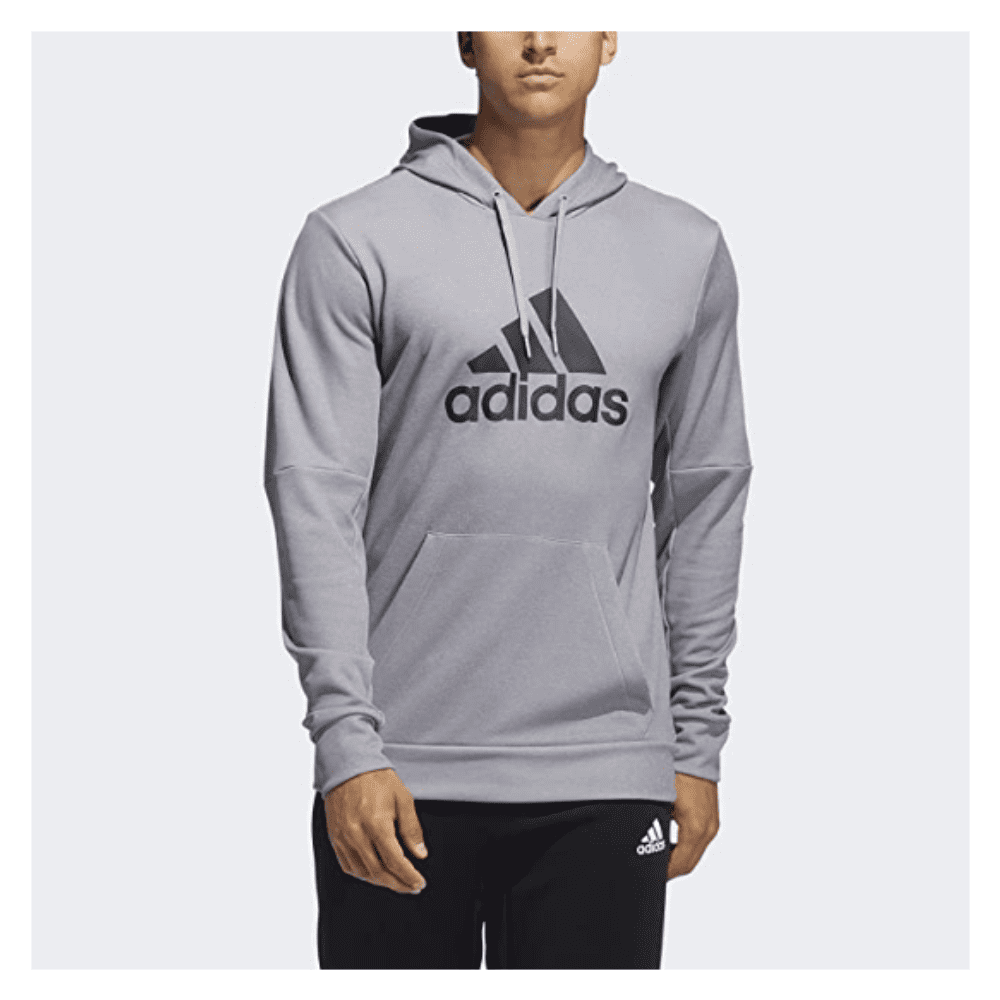 adidas Men's Back to School Badge of Sport Hoodie SIZE,S