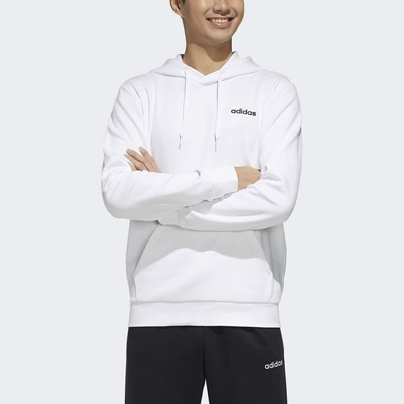 adidas Mens Essentials Colorblock Pullover Sweatshirt