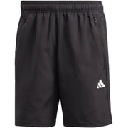adidas Mens Essentials Woven Active Training Shorts Black/White, X-Large 7"