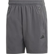 adidas Mens Essentials Woven Training Shorts Grey/Black, X-Large 7"