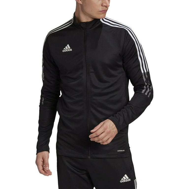 adidas Mens Tiro 21 Track Jacket Size Large Color Black