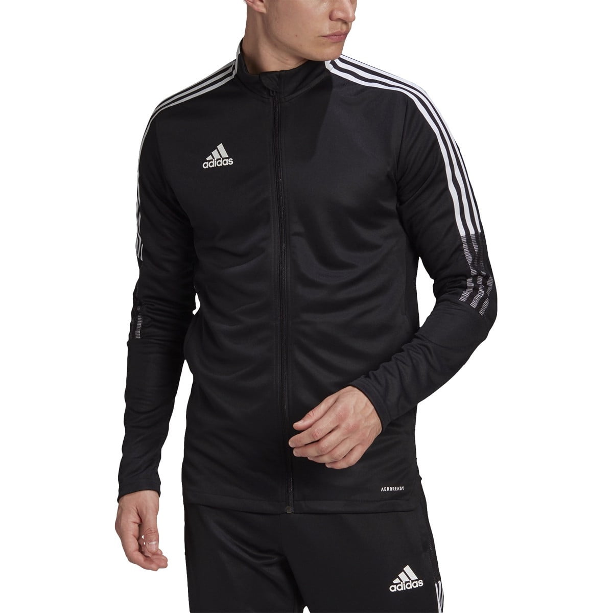 adidas AFS Tiro Track Jacket White/Black - Walmart.com