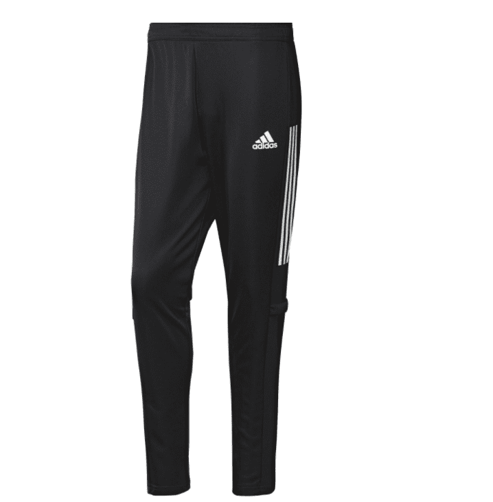 adidas Mens Training Pants,Black / White,S