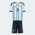 thumbnail image 1 of adidas Messi Kids Set Argentina Home Jersey World Cup 2026, 1 of 2