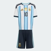 adidas Messi Kids Set Argentina Home Jersey World Cup 2026