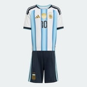 adidas Messi Kids Set Argentina Home Jersey World Cup 2026