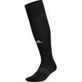 thumbnail image 1 of adidas Metro V Over the Calf Soccer Socks (Black/White/Night Grey, XS), 1 of 2
