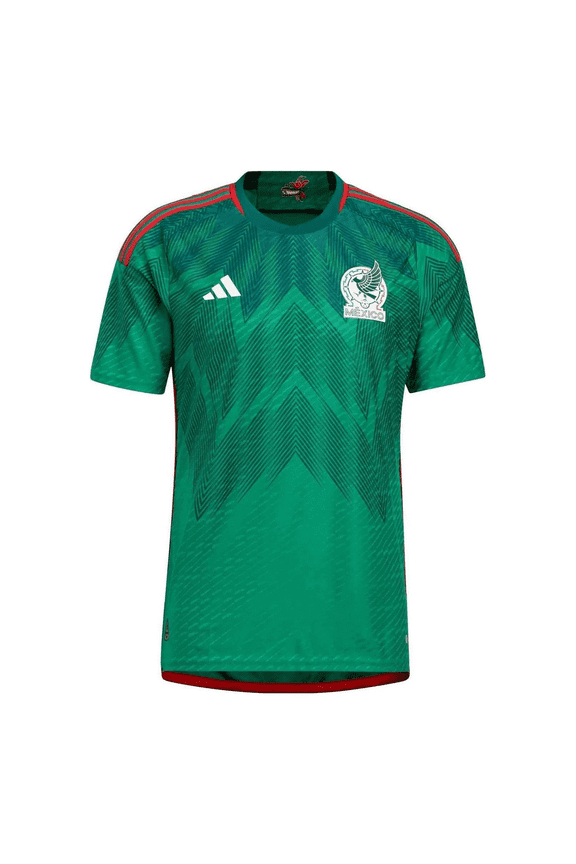 Mexico 22 Home Authentic Jersey Men's, Green, Size 3XL