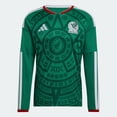 thumbnail image 1 of adidas Mexico Men's Home Jersey Long Sleeve 2026, 1 of 4