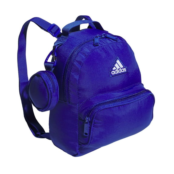 adidas Must Have Mini Backpack, Small Festivals and Travel, Semi Lucid Blue, One Size