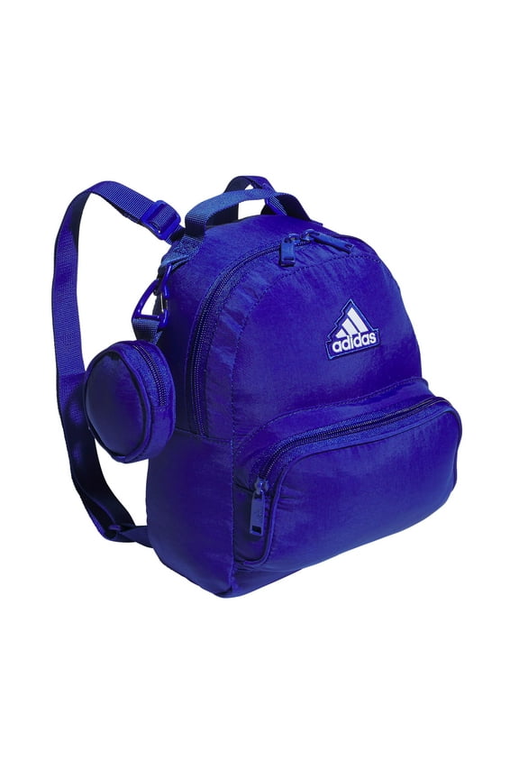 adidas Must Have Mini Backpack, Small Festivals and Travel, Semi Lucid Blue, One Size