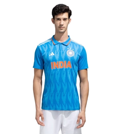 adidas Official India Cricket ODI Fan Jersey - Large - Walmart.com