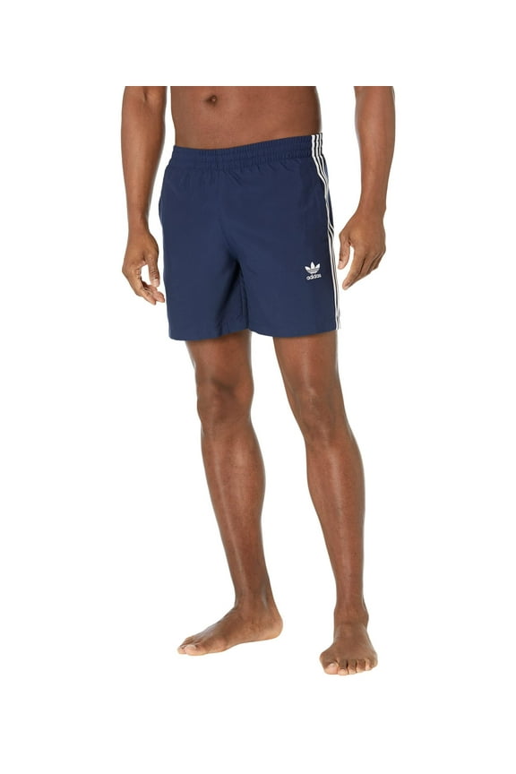 Originals 3-Stripes Swim Shorts Night Indigo/White 2XL