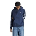 thumbnail image 1 of adidas Originals Adicolor Classics 3-Stripes Hoodie (Mens, Night Indigo, SM), 1 of 3