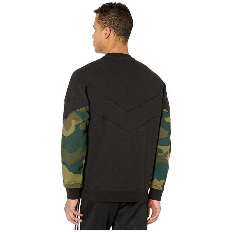 Adidas originals camo crew sale