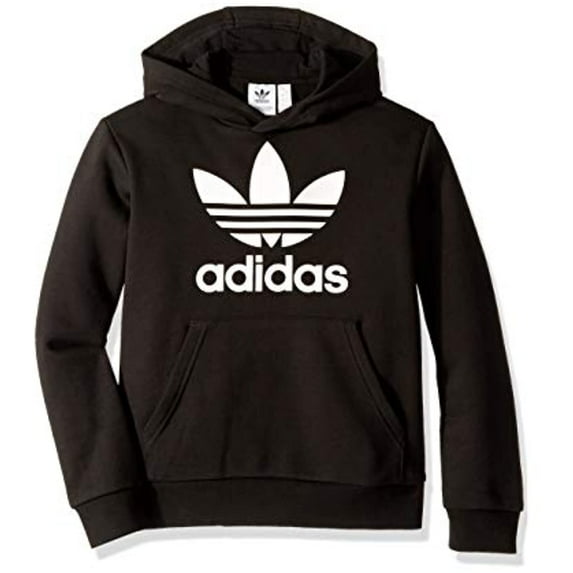 adidas Originals Girls' Trefoil Graphic Hoodie