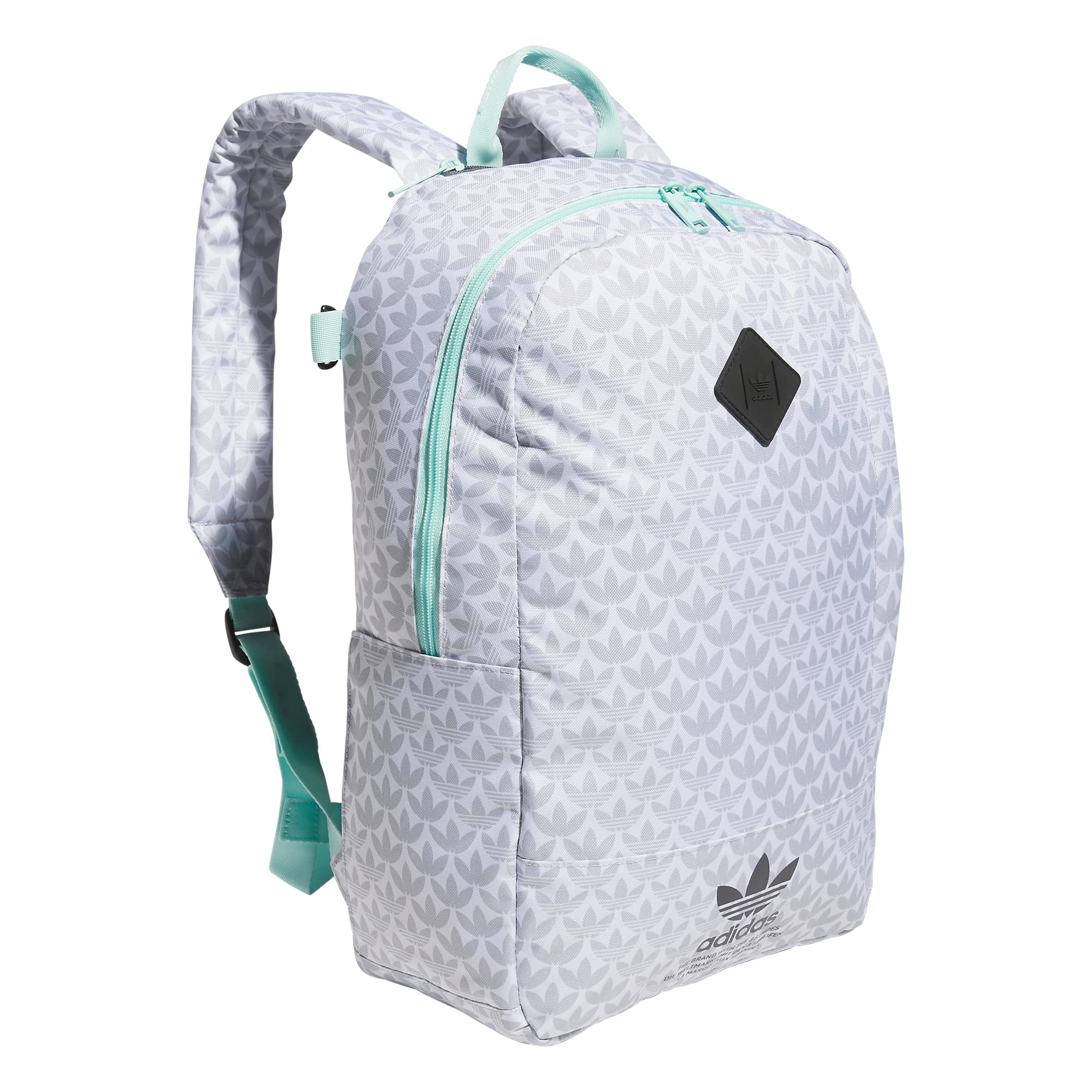 adidas Originals Graphic Backpack, Monogram AOP-White/Carbon Grey/Semi Flash Aqua Blue, One Size Monogram Aop - White/Carbon Grey/Semi Flash Aqua Blue adidas Originals Graphic Backpack, Monogram AOP-White/Carbon Grey/Semi Flash Aqua Blue, One Size Monogram Aop - White/Carbon Grey/Semi Flash Aqua Blue