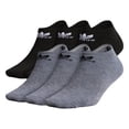 thumbnail image 1 of adidas Originals Kids - Boys/Girls Trefoil No Show Socks 6-Pair, 1 of 7