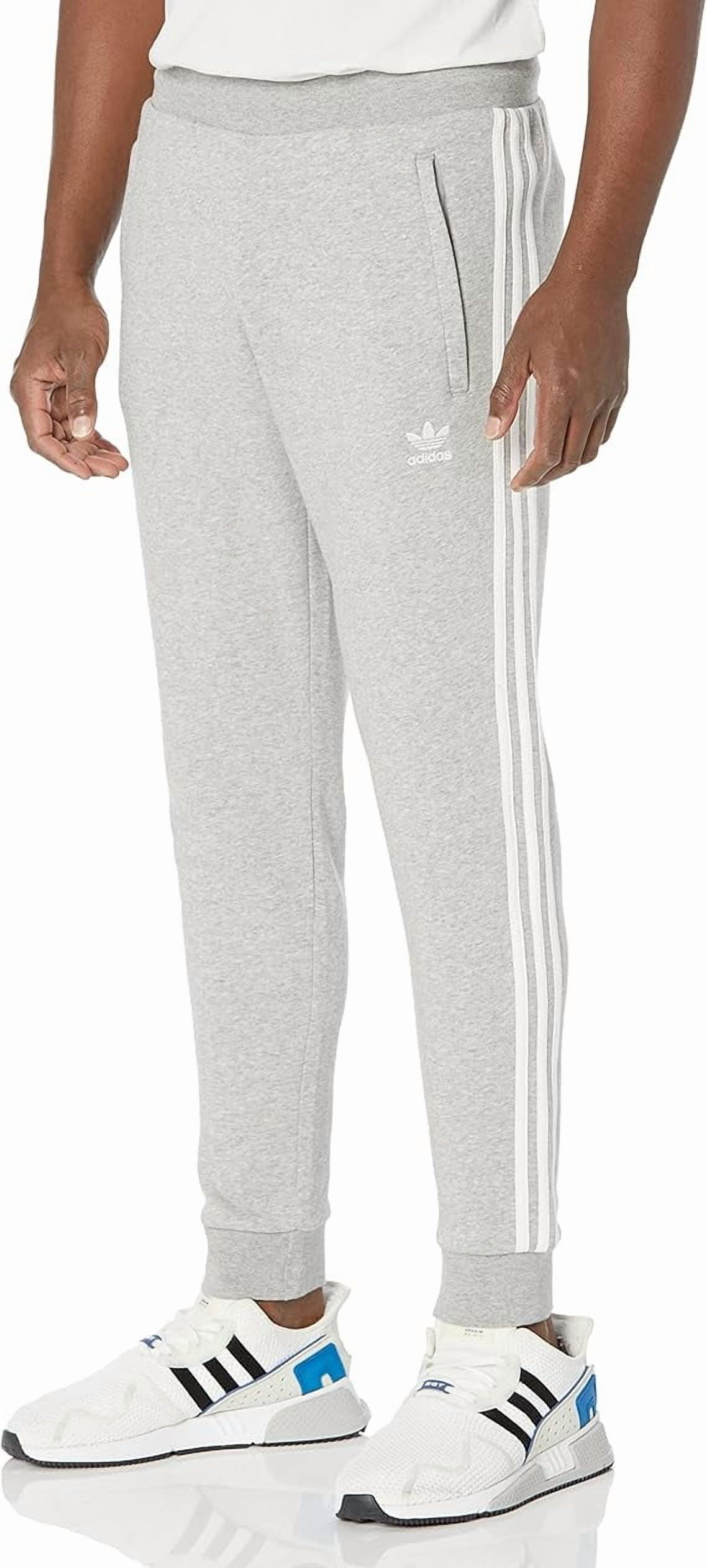 adidas Originals Men's 3-Stripes Pant - Medium Grey Heather