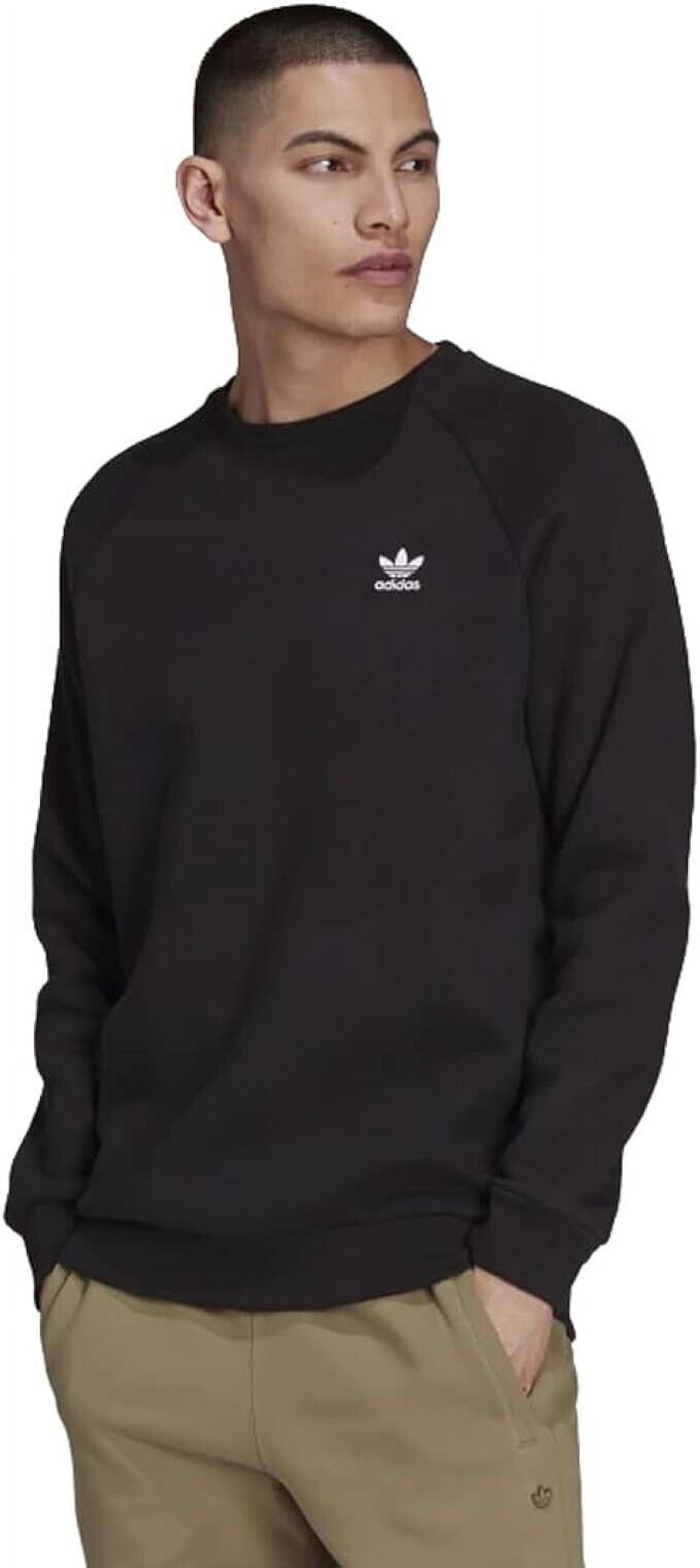 adidas Originals Men s Adicolor Essentials Trefoil Crewneck Sweatshirt size S Walmart