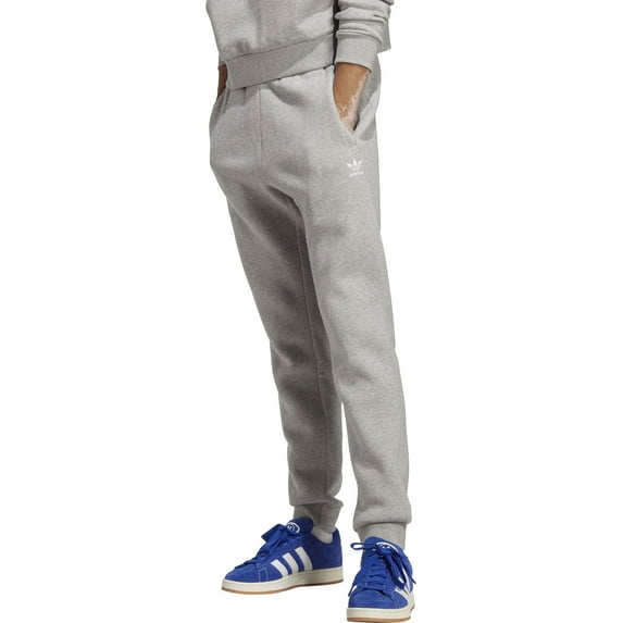 adidas Originals Men's Adicolor Essentials Trefoil Fleece Pants (Medium Grey Heather, M)