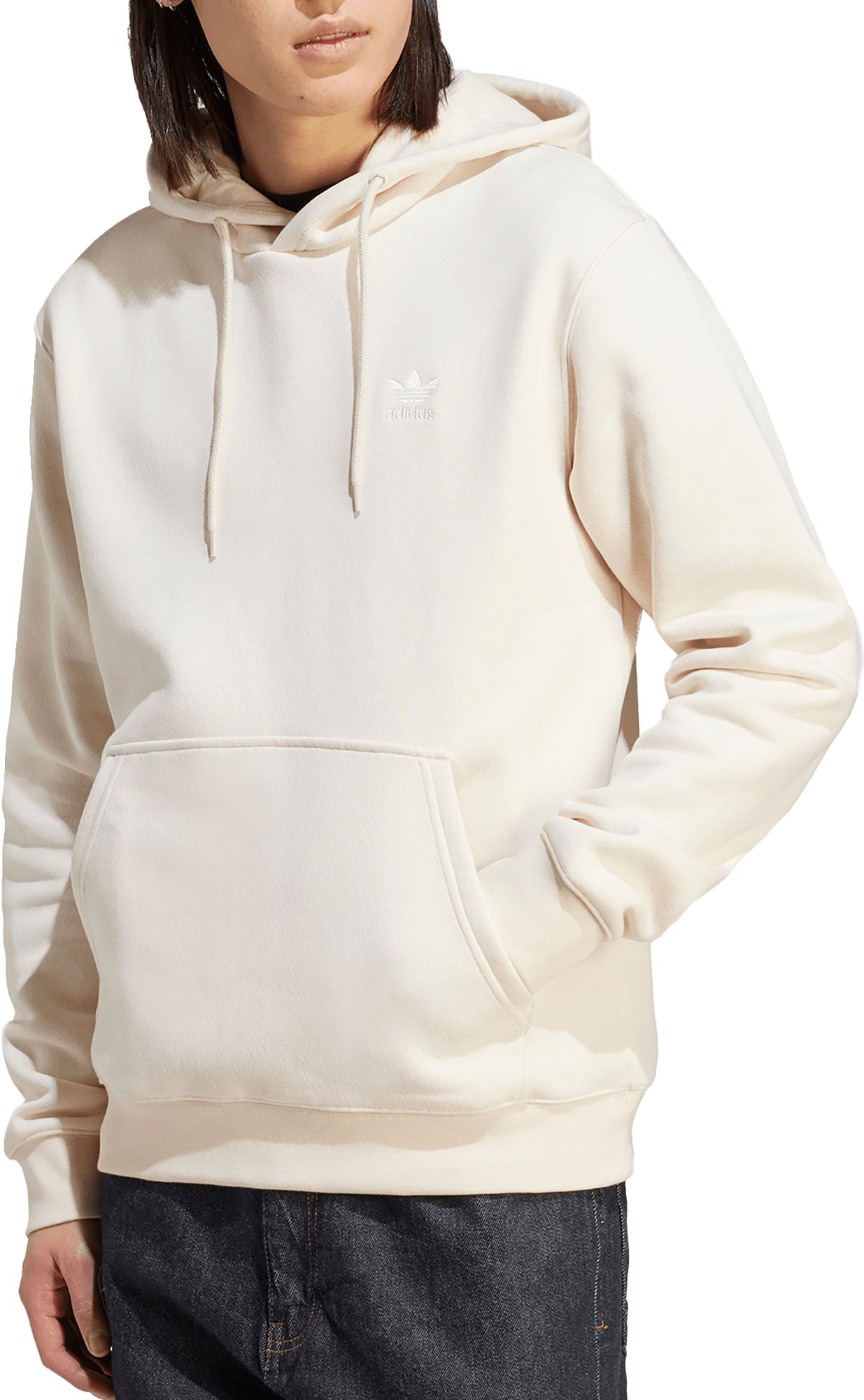 adidas Originals Men's Adicolor Essentials Trefoil Hoodie (Wonder