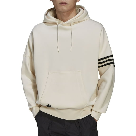 adidas Originals Men's Adicolor Neuclassics Hoodie (Wonder White, XS)