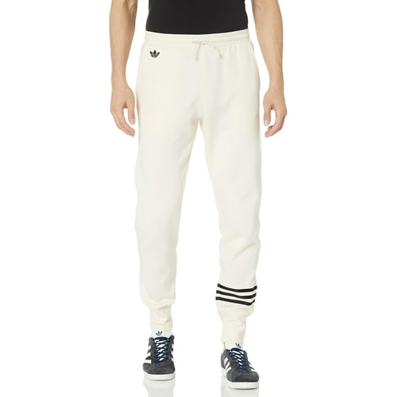 adidas Originals Men's Adicolor Neuclassics Sweat Pants, Wonder White, X-Small