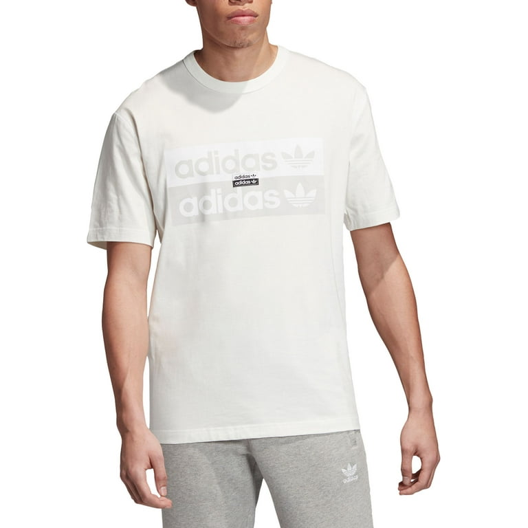 Adidas Men s Originals R.Y.V. T Shirt White Size Small