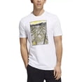 thumbnail image 1 of adidas Originals Men's Sketch Track Graphic T-Shirt in White-Large, 1 of 3