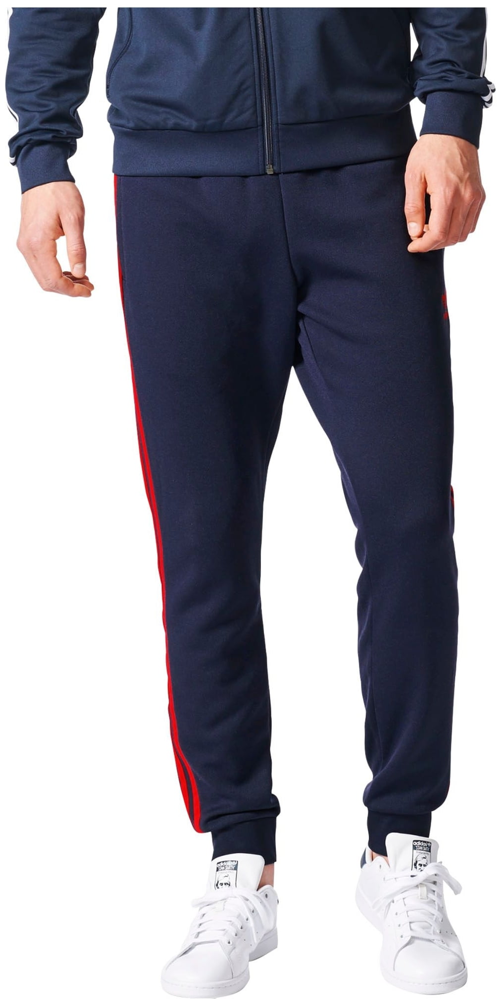 adidas Originals Men's Superstar Cuffed Track Pants (Legend Red, - Walmart.com