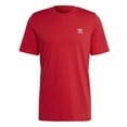 thumbnail image 1 of adidas Originals Men's Trefoil Essentials T-Shirt, Better Scarlet, Small, 1 of 8