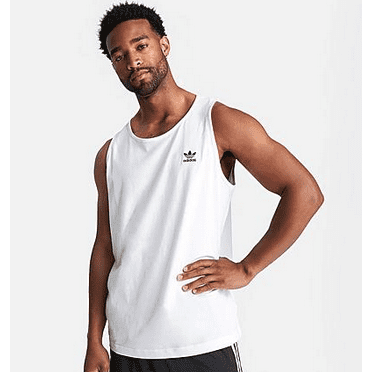 Adidas Originals Men's Trefoil Essentials Tank Top , Medium