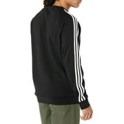 adidas Originals Mens Classics 3-Stripes Crew Sweatshirt Size Medium Color Black