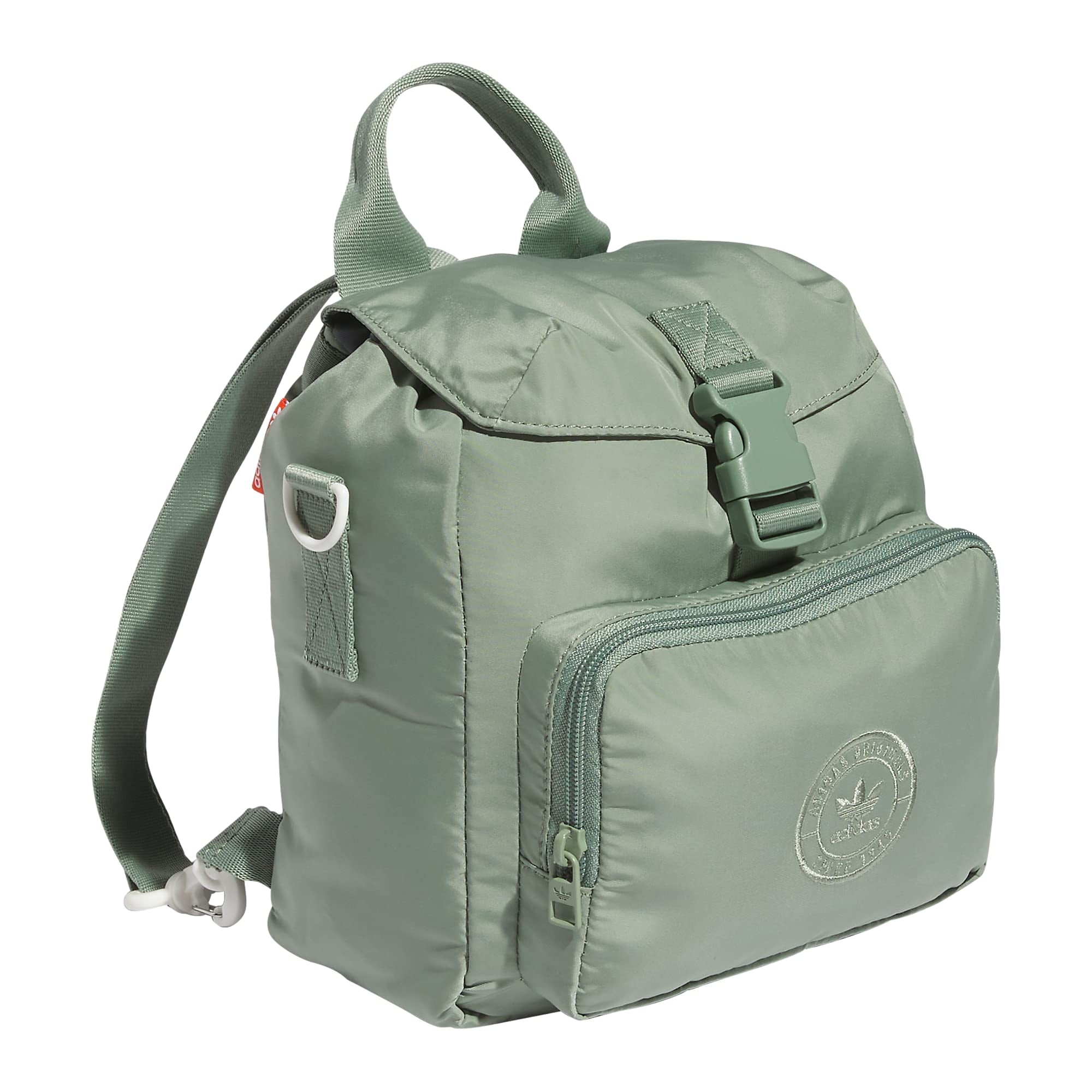adidas Originals Micro 3.0 Mini Backpack, Silver Green/Semi