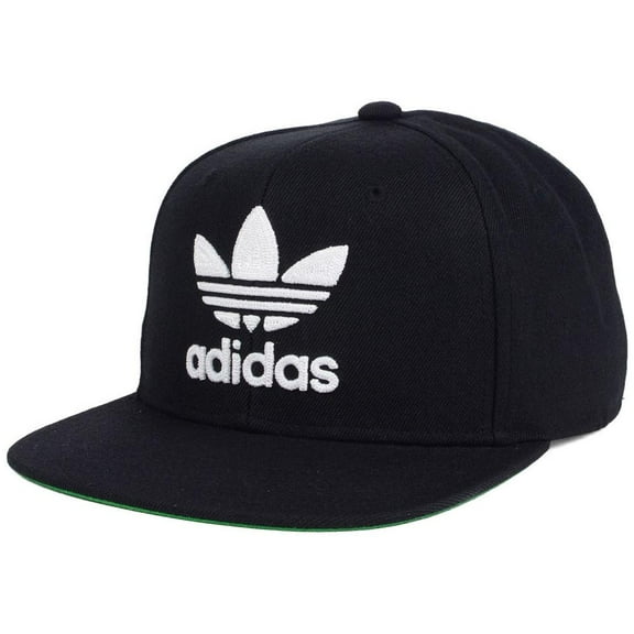 adidas Originals Trefoil Chain Adjustable Hat - Black/White - OSFA