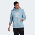 thumbnail image 1 of adidas Originals Trefoil Hoodie Clear Sky, 1 of 3