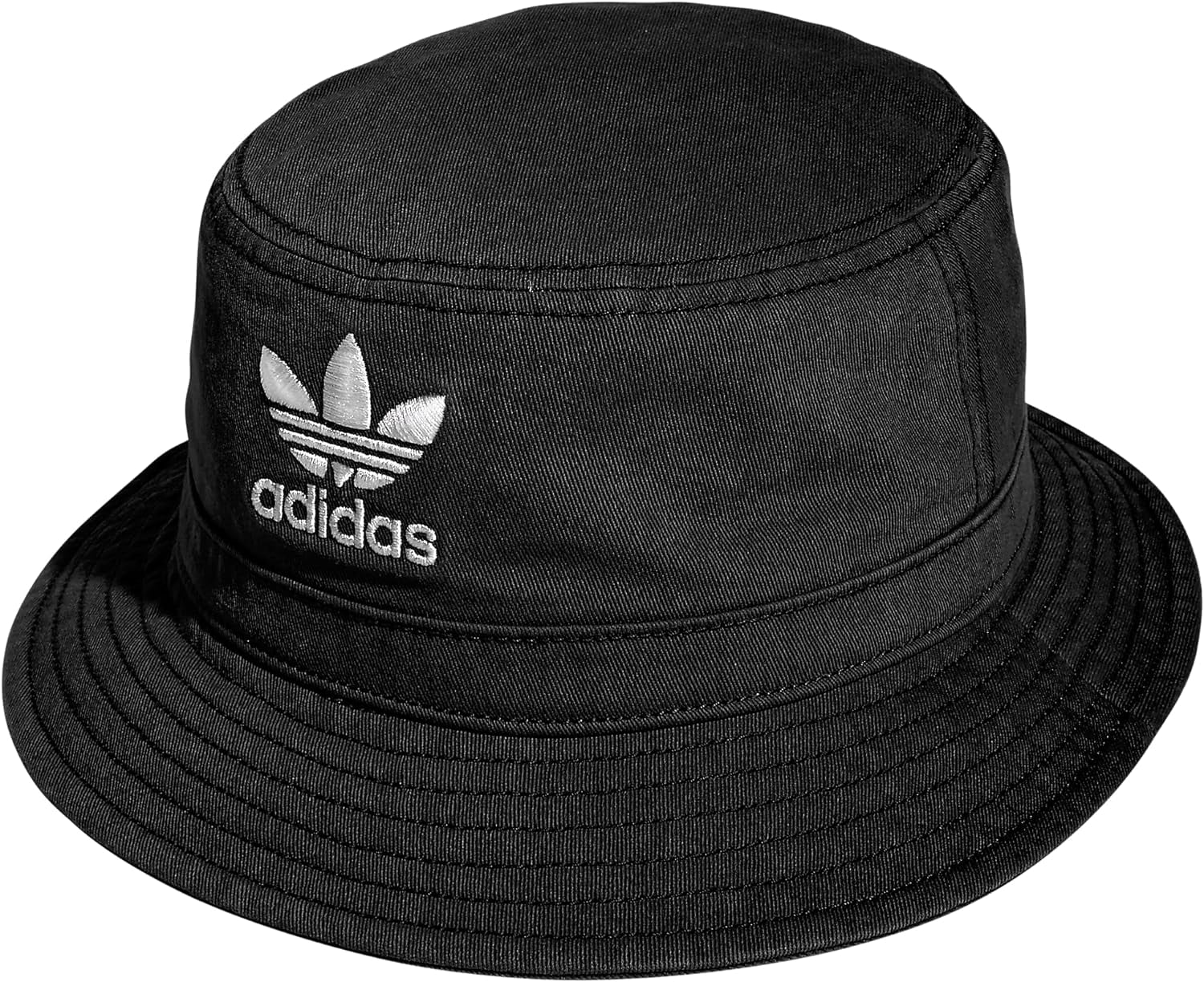 adidas Originals Washed Bucket Hat Black OSFA Walmart