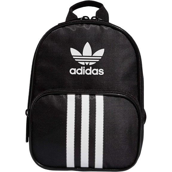 adidas Originals Women's Originals Santiago Mini Backpack, Black, One Size One Size Black