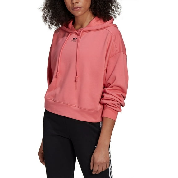 adidas Originals Womens Trefoil Essentials Hoodie;X-Large