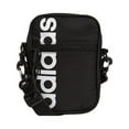 thumbnail image 1 of adidas Originals unisex-adult adidas Core Festival Crossbody Bag, Black/White, Black/ White , One Size, 1 of 6