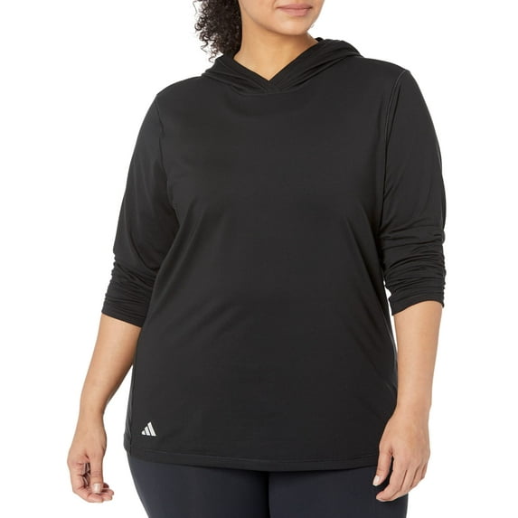 adidas Performance Hoodie (Womens, Black, XL)