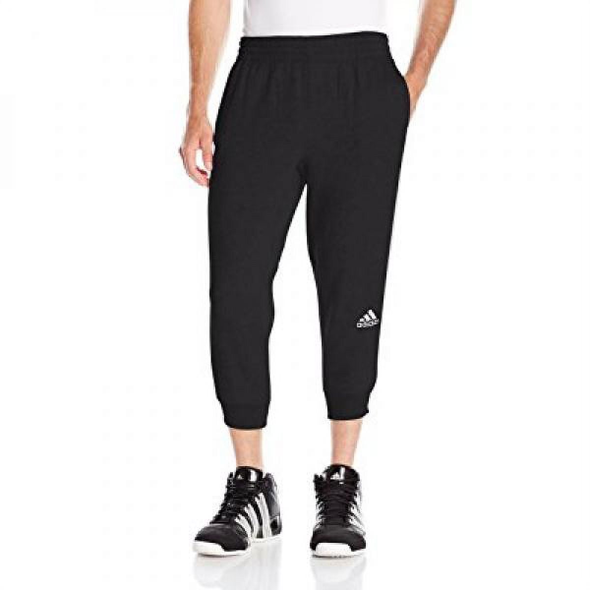 Adidas performance men's sales slim 3 stripes sweatpants